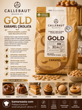 Callebaut Gold Karamel Çikolata 2,5 kg – Belçika Çikolatası