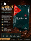 Elit Konfiseri Sütlü Çikolata 2,5 Kg – Profesyonel Compound Couverture