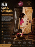 Elit Ganaj Çikolata 1,5 Kg – Kremsi ve Yoğun Aromalı Profesyonel Ganache
